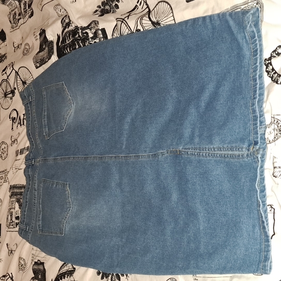 Jean skirt  size 0XL - Picture 6 of 11